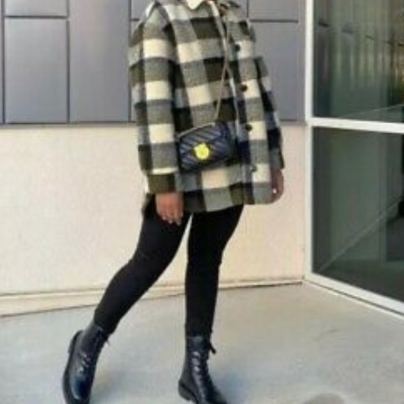 Madewell Wool plaid jacket - Picture 1 of 2